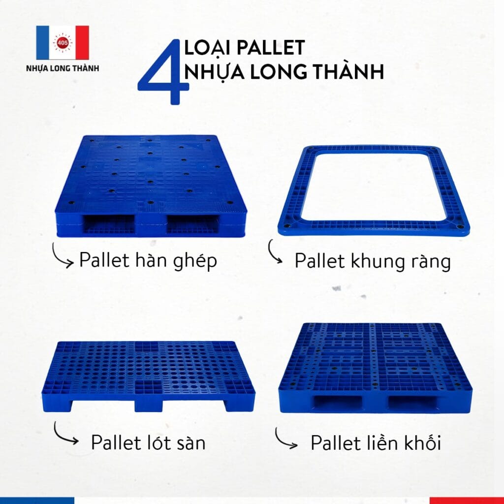 Pallet nhựa nguyên sinh