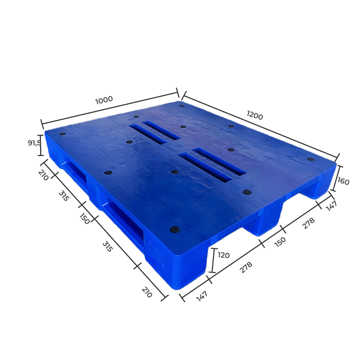 PL41-LK Pallet liền khối PL41-LK - Ảnh 1