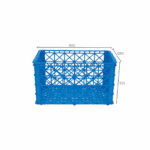 Sóng hở HS022-SH không bánh xe