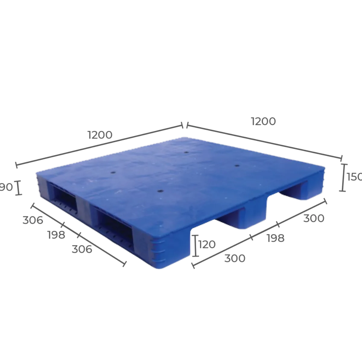 Pallet liền khối PL36-LK - Ảnh 1