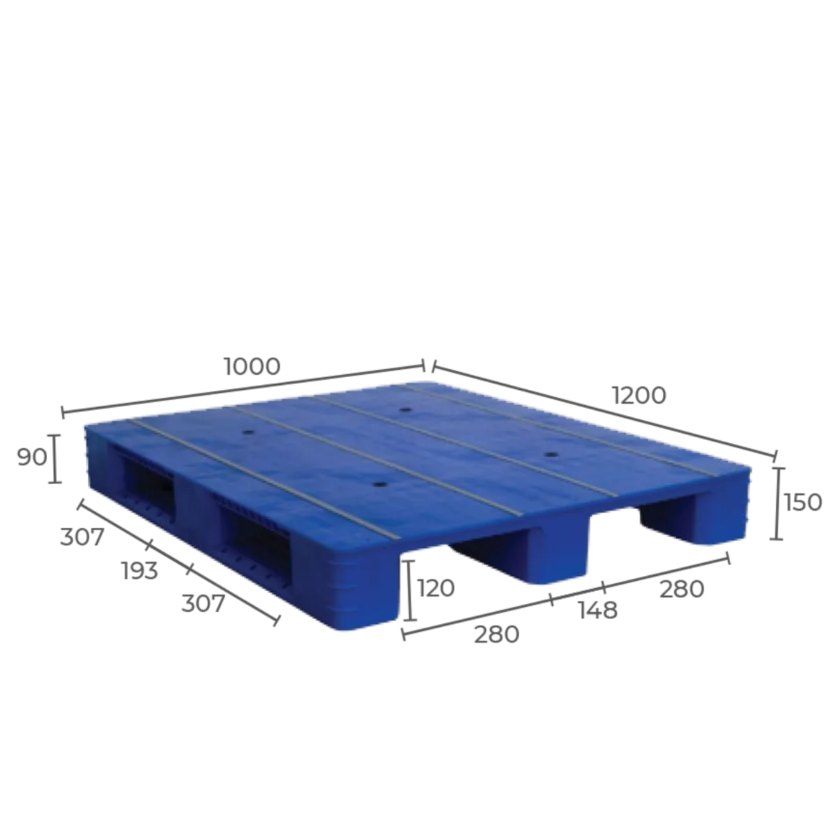 Pallet liền khối PL39-LK - Ảnh 1