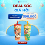 COMBO TẾT - 2 Ly nhựa FAMI 12 CUNG HOÀNG ĐẠO 591ml