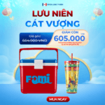 Combo Lưu Niên Cát Vượng | Thùng giữ nhiệt 12L và Ly nhựa Lộc Mã Vạn Lý - Ảnh 2