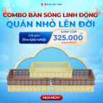 COMBO 5 Sóng hở màu mới HS010-SH NHỰA LONG THÀNH