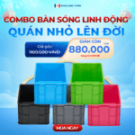 COMBO 5 Sóng bít màu mới HS019-SB NHỰA LONG THÀNH