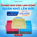 COMBO 5 Sóng bít màu mới HS025-SB NHỰA LONG THÀNH