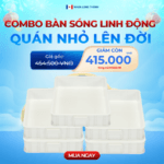 COMBO 5 Sóng bít màu mới HS025-SB NHỰA LONG THÀNH - Ảnh 2