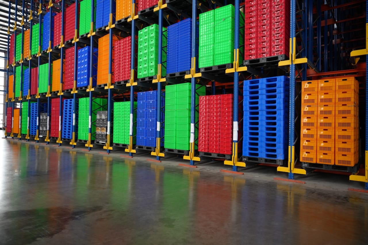 Kho pallet được quản lý gọn gàng, giảm chi phí lưu kho