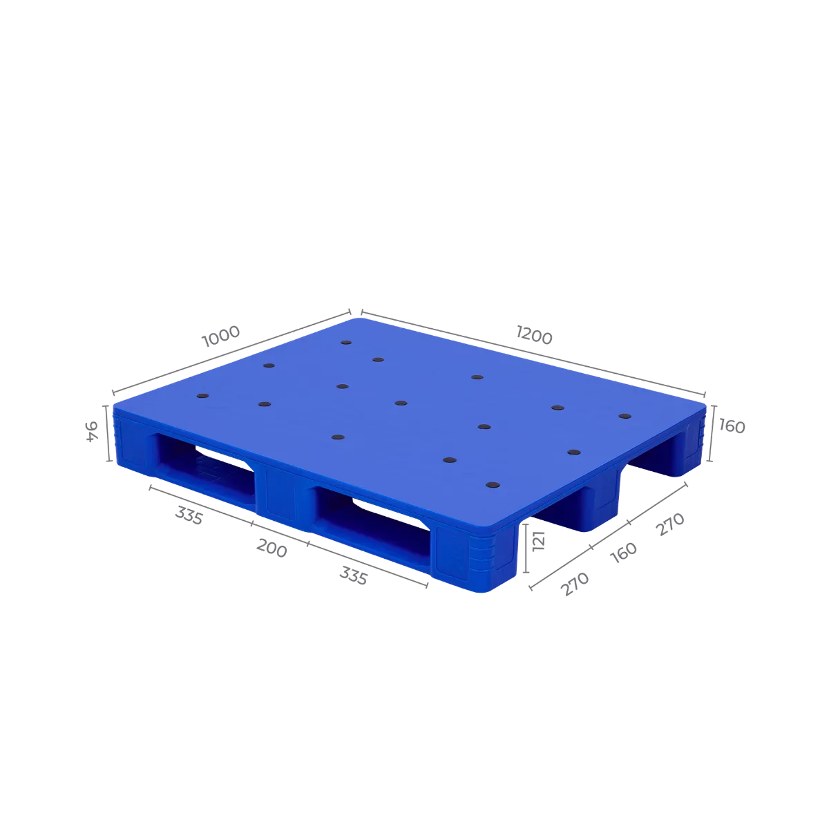 Pallet liền khối PL50-LK - Ảnh 1